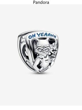 Pandora Marvel Guardians of the Galaxy Rocket Raccoon & Groot Emblem Charm